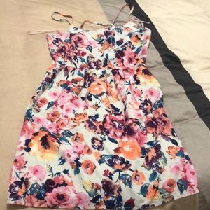 Floral sun dress